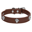 (Large) Dog Collar (Brown Paw)