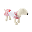 (Small) Pink White Floral Dog Dres