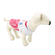 Red White Stripe Sailor Dog Sweate