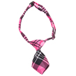 Dog Neck Tie (Pink Plaid)