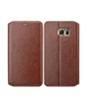 (Brown) Wallet Case for Samsung® Galaxy S7