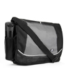 (Black) SumacLife Canvas Messenger Bag