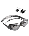 Anti-Fog Leak-Proof Swimming Goggles, Grey