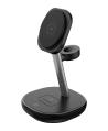 3-in-1 Magnetic Wireless Charging Stand – 15 W F