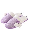 (Size 6) Aerusi Mady Pom Knit Slipper (Lilac)