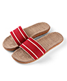 (Size 6-7) Loki Slide Slip On Sandals (Red)