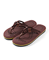 (Size 9) Mesa Knot Sandals Flip Flops (Brown)