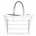 (White) Horizon Handbag Tote Bag