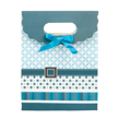 (Blue) Buckle Bow Gift Bag (Medium