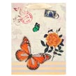 Ivory Vintage Butterfly Gift Bag (Small)