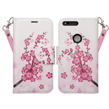 (Cherry Blossom) Design Wallet Stand Case for Go