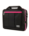 (Magenta) El Prado Laptop Messenger Backpack (Sm