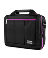 (Purple) El Prado Laptop Messenger Backpack (Sma