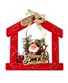 (House) Santa Clause Hanging Christmas Ornament
