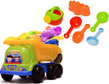 7 Pieces Truck  Beach Toy Set for Kids with Shov