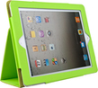 Deluxe Green Portfolio Case with Fold to Stand F