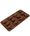 Fruit-Shaped Silicone Chocolate Mold
