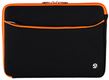 (Black/Orange) Neoprene 17 Laptop Carrying Sleev