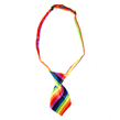 Dog Neck Tie (Rainbow Stripe)