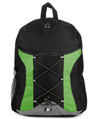 (Green) SumacLife Canvas Athletic Backpack