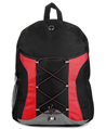 (Red) SumacLife Canvas Athletic Backpack