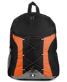 (Orange) SumacLife Canvas Athletic Backpack